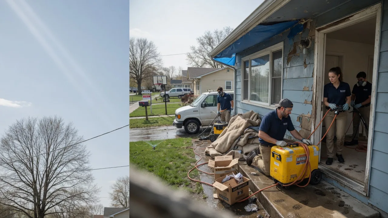 Basement Flood Cleanup in Rockvale, TN near me